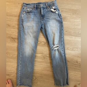 Gap: Girlfriend Midrise Jean, Size 26